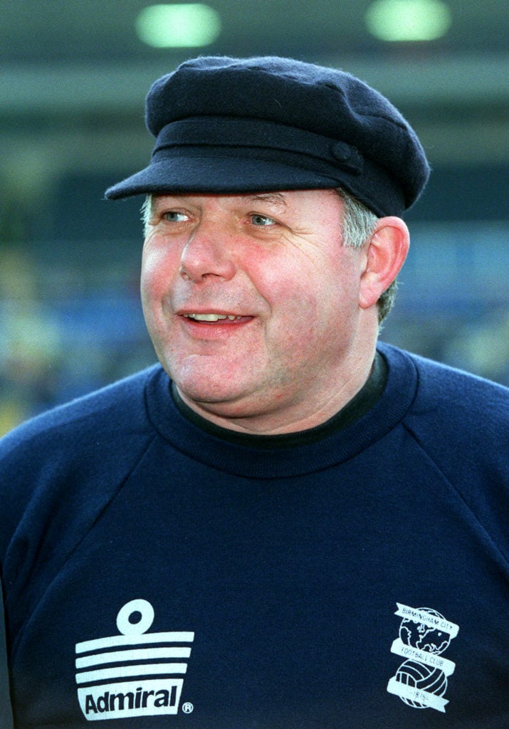 Barry Fry in charge of Birmingham City against Charlton Athletic