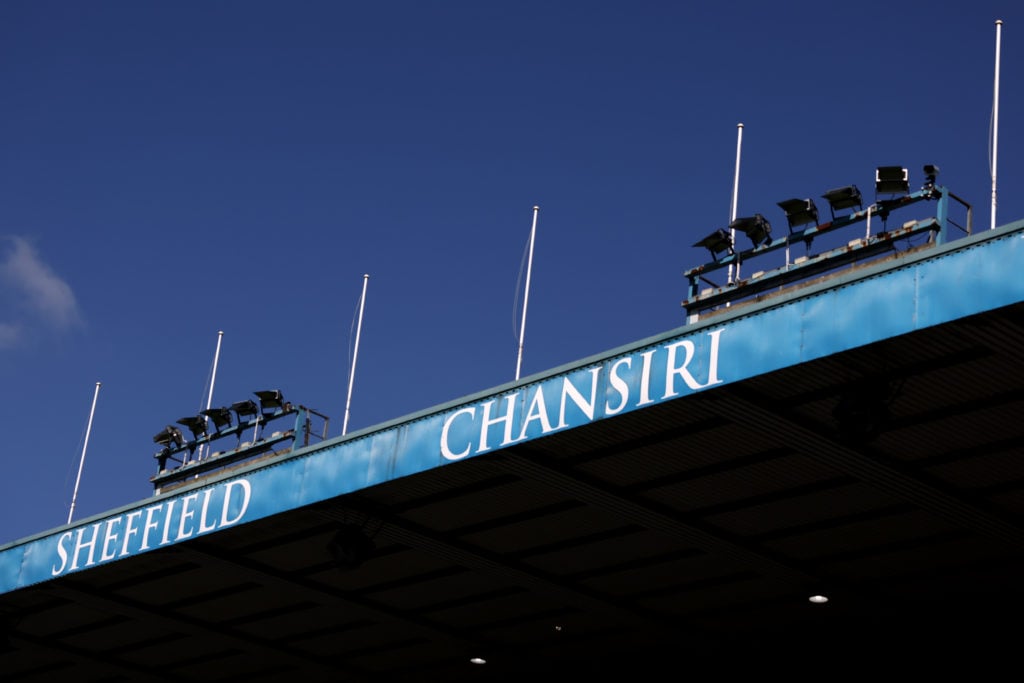 Chansiri branding is seen on the stadium roof