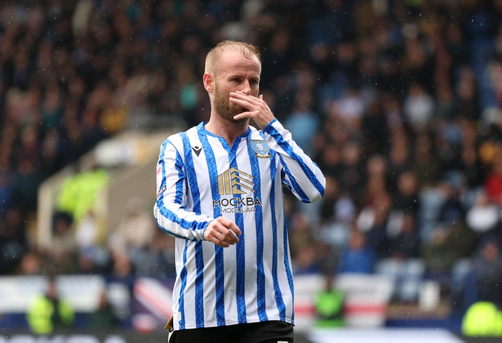 Barry Bannan of Sheffield Wednesday reacts