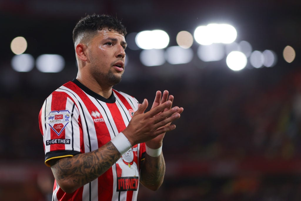Gustavo Hamer during Sheffield United v Bristol City - Sky Bet Championship Play-Off Semi Final Second Leg