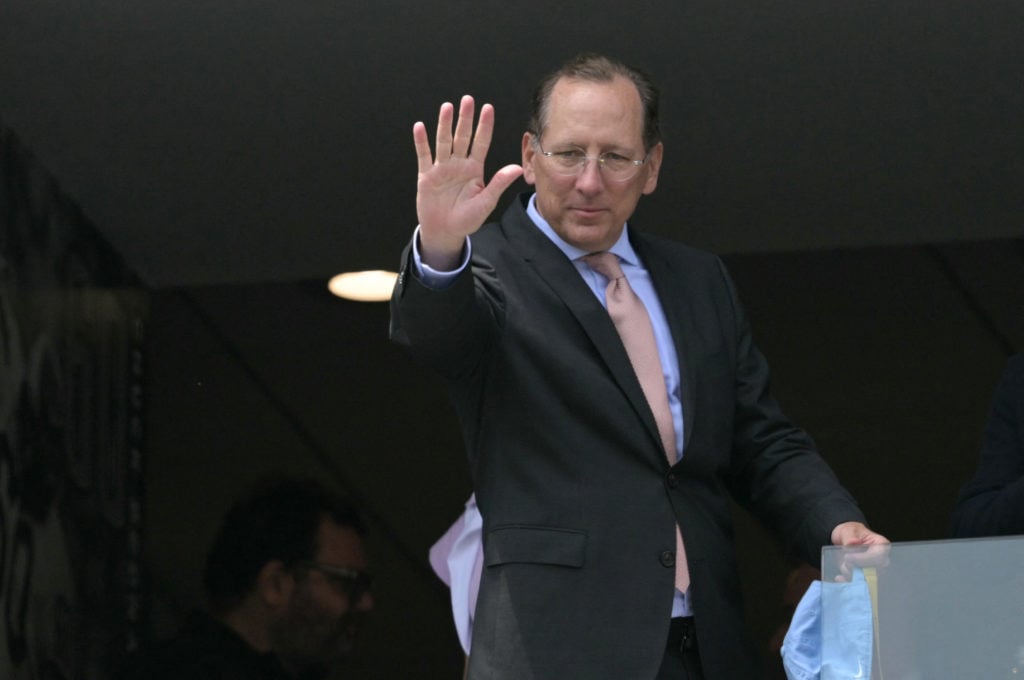 US businessman and owner of Botafogo John Textor
