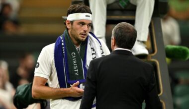Taylor Fritz frustrated as Wimbledon comeback is interrupted by curfew