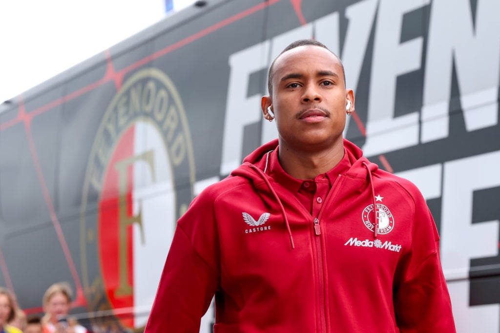 Igor Paixao before Cambuur vs Feyenoord.