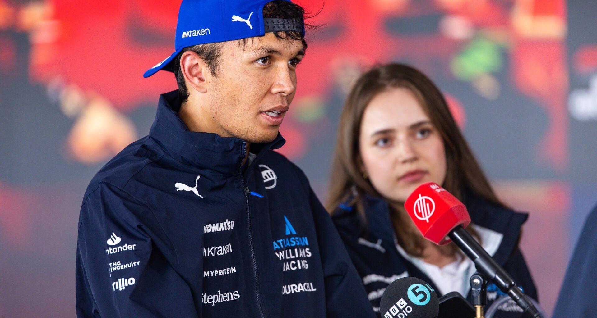Alex Albon says ‘I do mean that’ as he refuses to give away key detail of his Williams F1 contract
