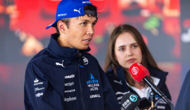 Alex Albon says ‘I do mean that’ as he refuses to give away key detail of his Williams F1 contract