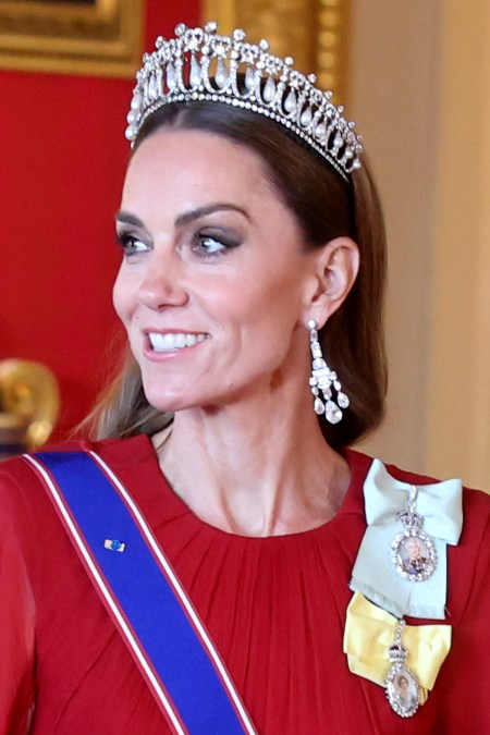 Catherine, Princess of Wales attends the State Banquet