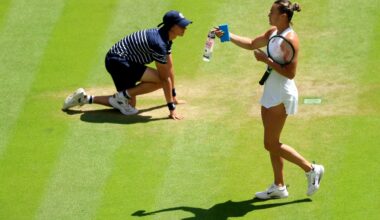 Third Wimbledon fan faints during semi-finals after Aryna Sabalenka provides water to help