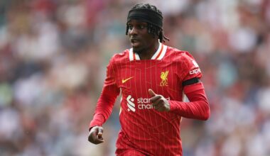 Liverpool players react to Jeremie Frimpong debut as Curtis Jones friendship blossoms