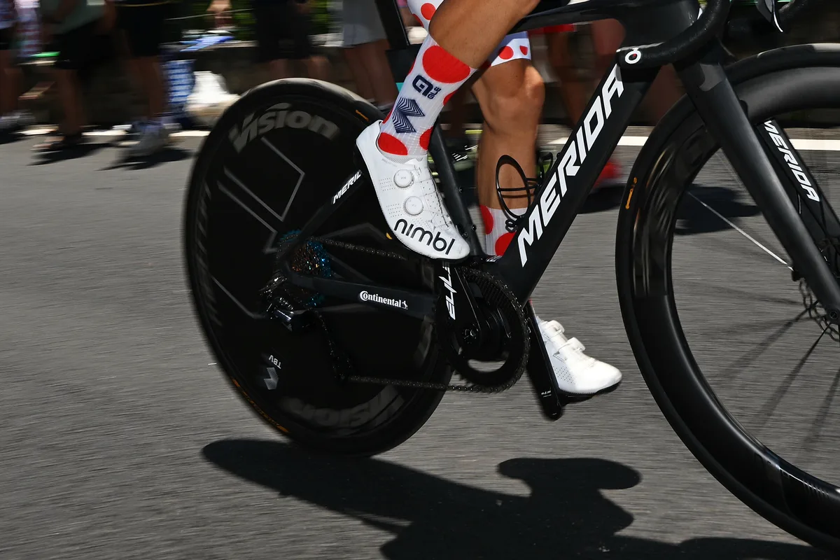 Lenny Martinez Sixweel cassette at the 2025 Tour de France