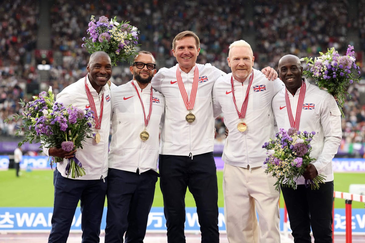 Great Britain’s 4×400 relay team savours ‘really special’ gold medal after 28-year wait