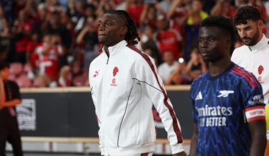 Why Rafael Leao went over to Declan Rice during AC Milan clash amid Arsenal transfer links