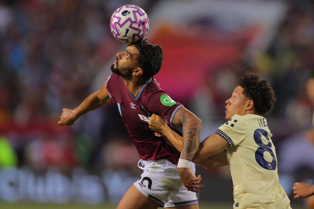 Lucas Paqueta during the Premier League Summer Series: West Ham United vs Everton
