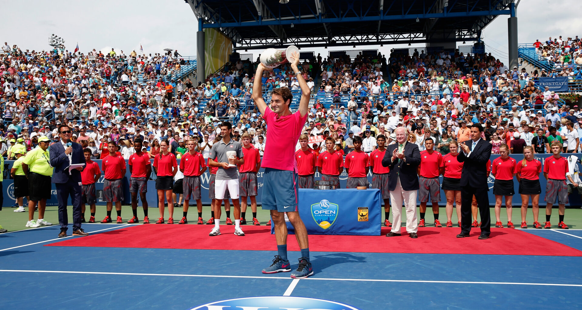 Who Roger Federer beat on his way to winning the 2015 Cincinnati Open which he called the ‘perfect tournament’