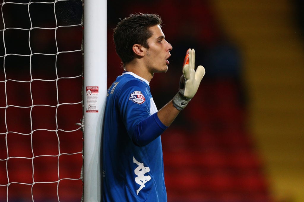 Marco Silvestri during his time at Leeds United.