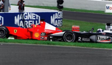 F1’s high-speed middle finger: David Coulthard relives his clash with Michael Schumacher