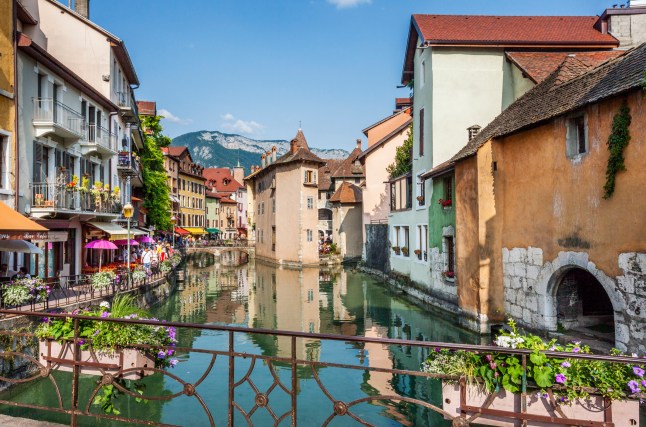 Annecy Vielle Ville old town