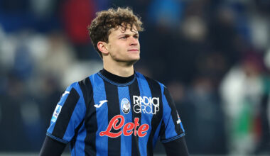 BERGAMO, ITALY - JANUARY 14: Giorgio Scalvini of Atalanta BC looks on after the Serie A match between Atalanta and Juventus at Gewiss Stadium on January 14, 2025 in Bergamo, Italy. (Photo by Francesco Scaccianoce/Getty Images)