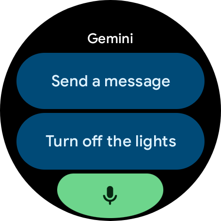 Google Gemini Wear OS