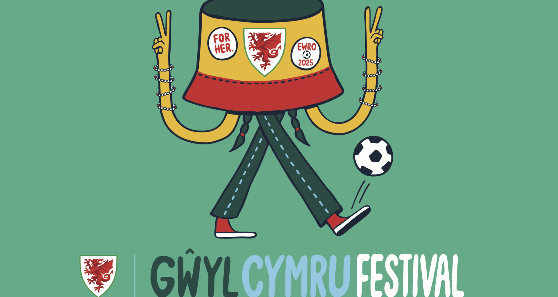 Gŵyl Cymru Festival - a cultural celebration to support Cymru at Euro 2025
