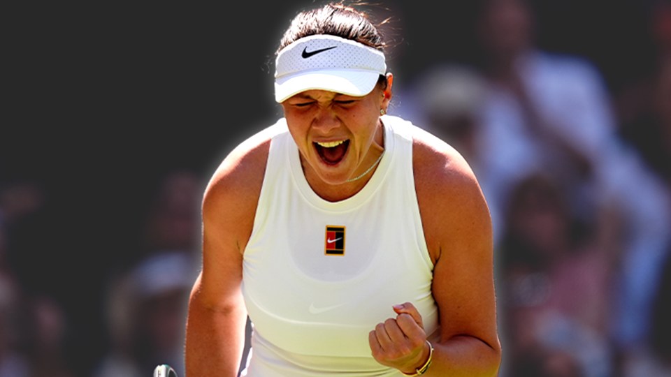 Anisimova overpowered Sabalenka in an epic battle