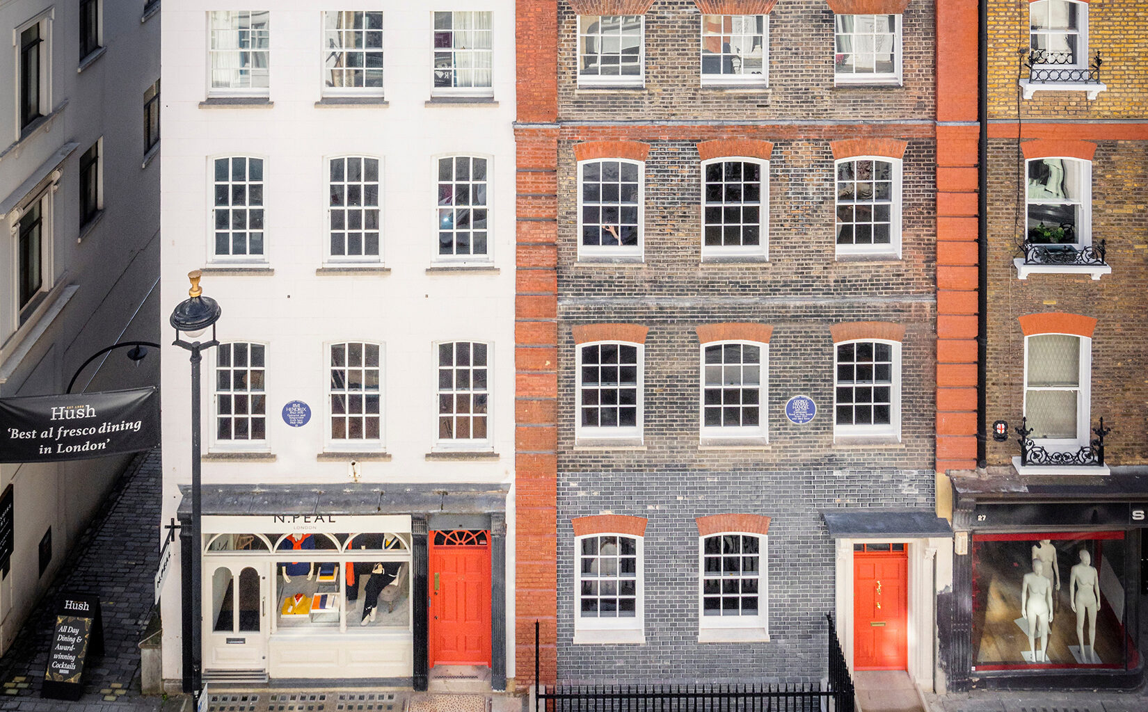 Handel and Hendrix lived here: RIBA honours two harmonious houses in central London