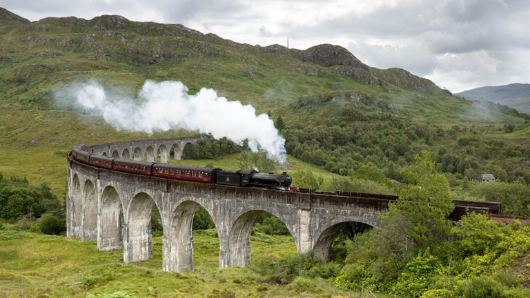 Harry Potter fans want to see the Glenfinnan Viaduct in Scotland.