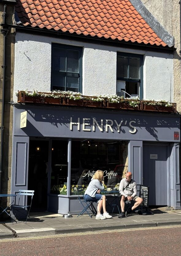 Harry opened his artisan coffee house a year ago