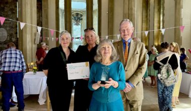 Christine Receives Newgate Volunteer of the Year Award at Sheffield Cathedral — Sheffield Cathedral