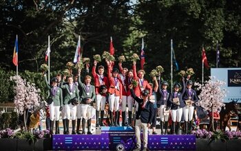 Great Britain’s Young Riders are Bronze Medallists in the FEI Jumping Youth European Championships