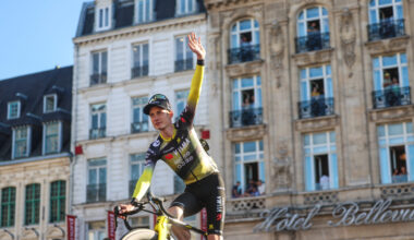 03/07/2025 - Tour de France 2025 - Grand départ Jour 2 - Lille - Présentation des équipes -Jonas Vingegaard (Team Visma-Lease a Bike)