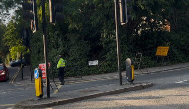 Major road blocked after collision in Stanmore
