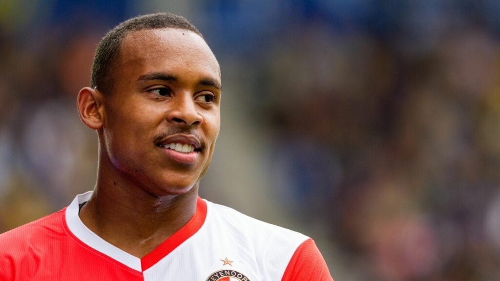Feyenoord ace Igor Paixao smiles