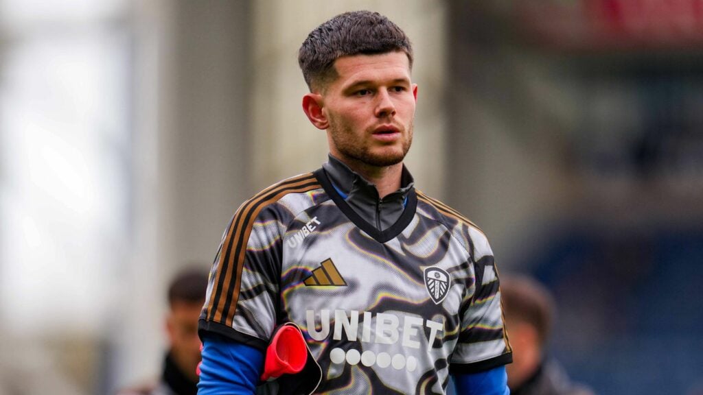 Leeds United goalkeeper Illan Meslier
