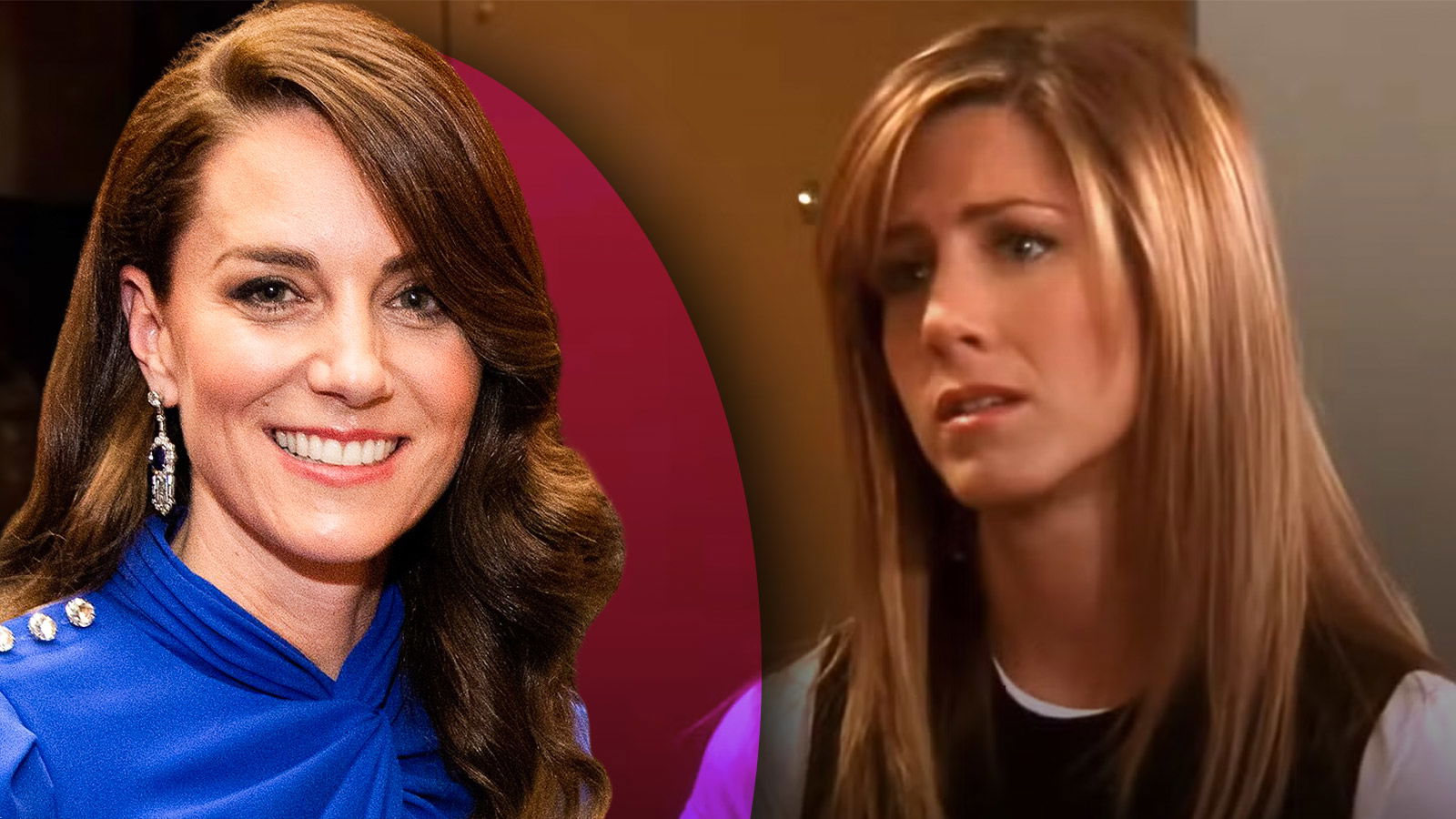 The Queen of The Rachel Green Hair Trend Was Jealous of Kate Middleton's Hair