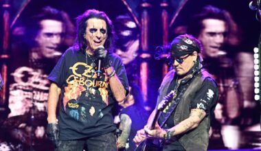 Watch Alice Cooper and Johnny Depp perform 'Paranoid' in tribute to Ozzy Osbourne