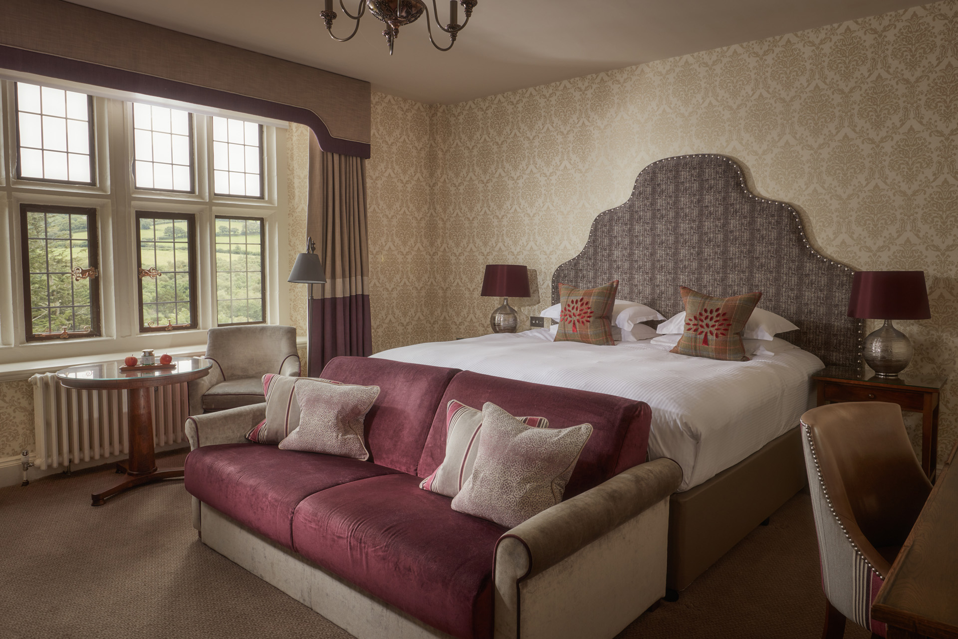 A bedroom at Bovey