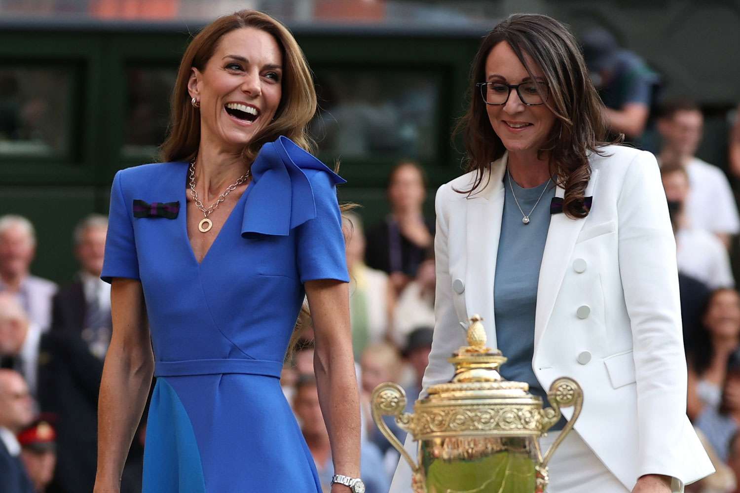 Kate Middleton Reacts to Fan Shouting, 'I Love You, Kate!' at Wimbledon