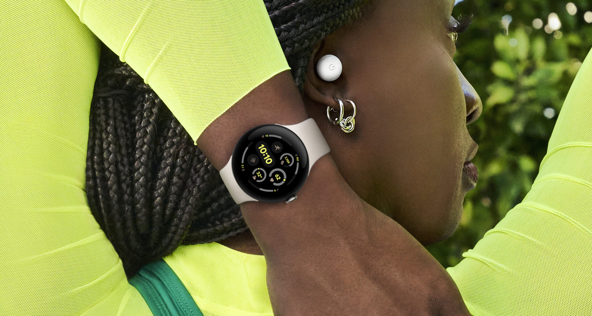 Google Pixel Watch 3 on a wrist