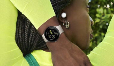Google Pixel Watch 3 on a wrist