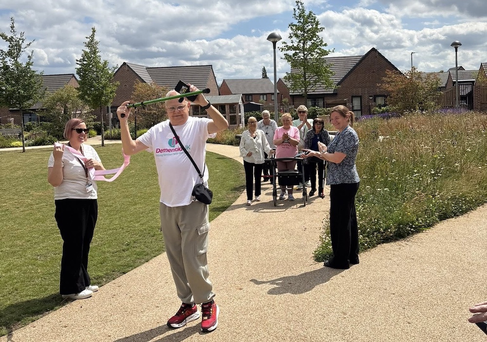 Ken’s 60 mile charity walk in June for Dementia UK