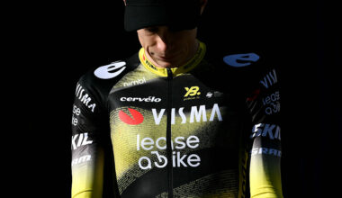 Team Visma - Lease a bike team's Danish rider Jonas Vingegaard attends the official teams presentation days prior to the start of the 112th edition of the Tour de France cycling race, in Lille, northern France, on July 3, 2025. (Photo by Marco BERTORELLO / AFP)
