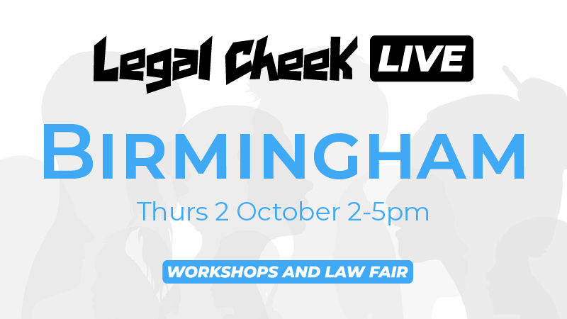 Legal Cheek Live in Birmingham