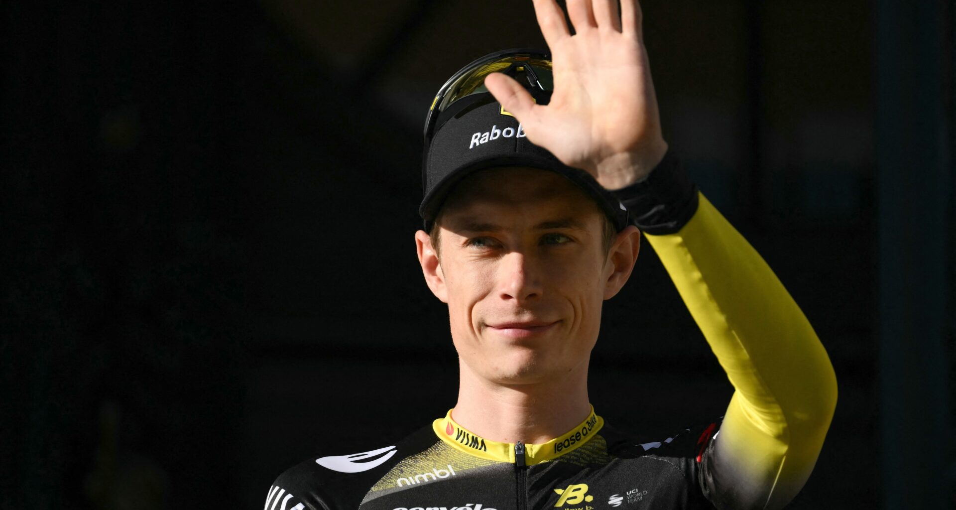 Jonas Vingegaard ahead of the 2025 Tour de France