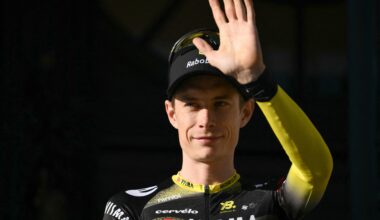 Jonas Vingegaard ahead of the 2025 Tour de France