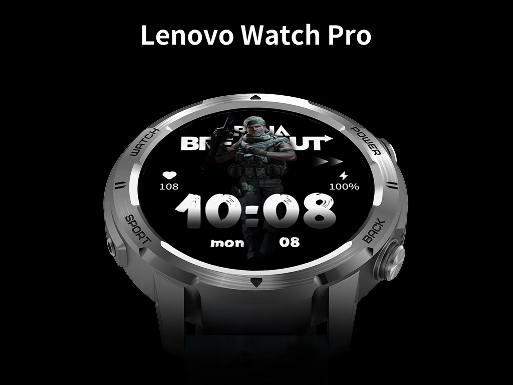 Lenovo launches new affordable smartwatch with up to 20 days of battery life