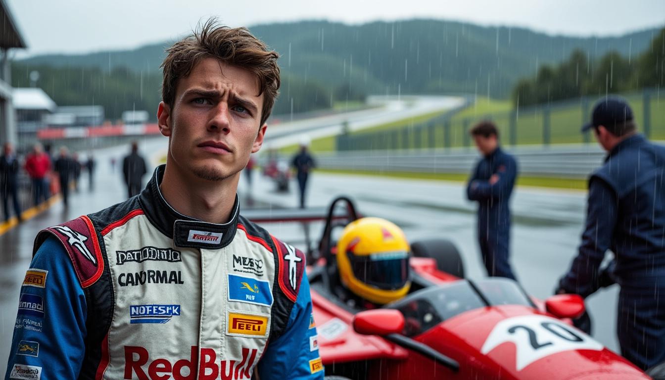 liam lawson shares insights into the intense emotions and frustrations he experienced during the spa sprint qualifying, revealing the 'crazy' aspects of the competition that tested his resolve and determination.