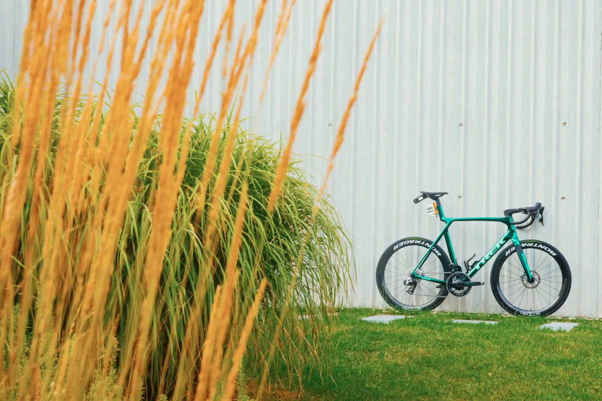 Jonathan Milan's Trek Madone SLR Project One.