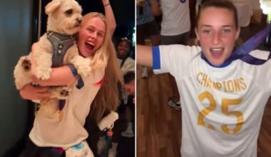 Inside the Lionesses' party as players celebrate Euros win until 4am - London Evening Standard