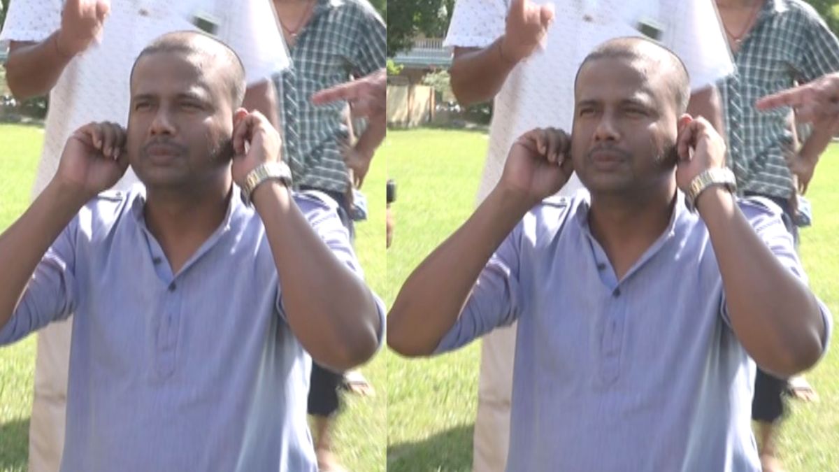 Assam: Self-Styled Ayurvedic Healer Pankaj Pathak Made to Hold His Ears and Apologise Publicly. Here’s Why