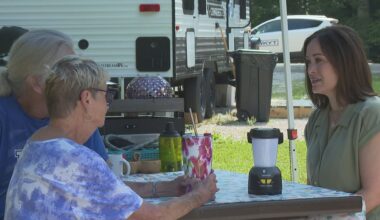 Lt. Gov. Jacqueline Coleman pays London tornado survivors a visit